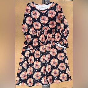 Adorable Sweetness Long Sleeve Dress Size 7/8 NWOT